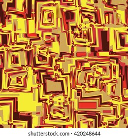 Free form tiles - vector seamless pattern