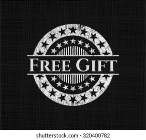 Free Gift chalk emblem
