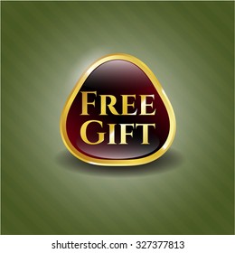 Free Gift golden emblem