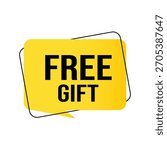free gift icon with white background