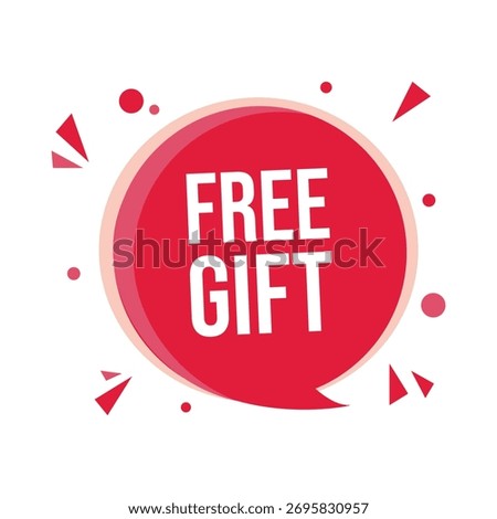 free gift icon with white background