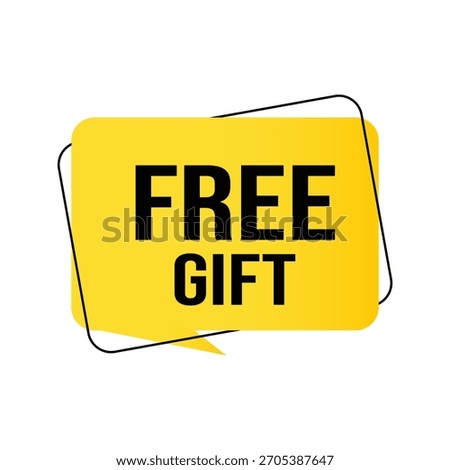 free gift icon with white background