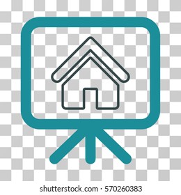 Free Gift Offer icon. Vector illustration style is flat iconic bicolor symbol, soft blue colors, transparent background. Designed for web and software interfaces.