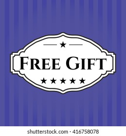 Free Gift poster or card