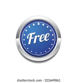 Free Glossy Shiny Circular Vector Button