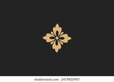 free gold of decorative ornament elements editable background