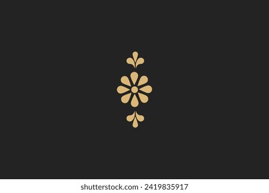 free gold of decorative ornament elements editable background