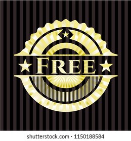 Free gold emblem