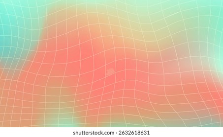 Free gradient and distorted grid background