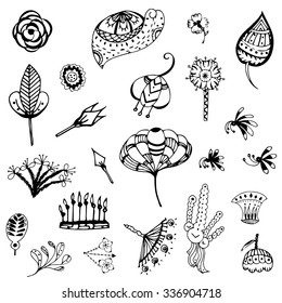 free hand drawing nature vector symbol