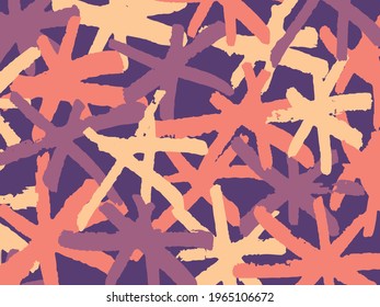 Free hand drown brush background, vector, template.