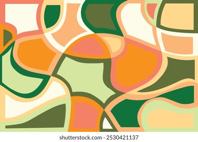 Fondo de Fondo de pantalla de textura moderna de diseño de Vector geométrico de mano libre.