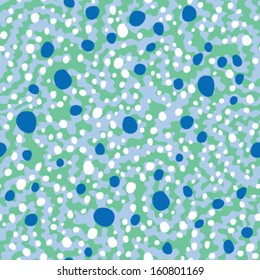Free hand Mini Polka Dots Seamless Background Pattern 