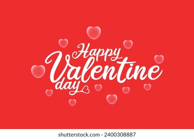 Free heart vector background, Valentine's Day theme for greeting cards, banners, posters and your design needs