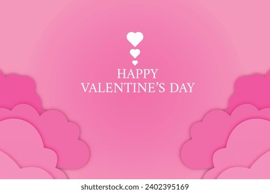 Fondo vectorial de corazón libre, tema del Día de San Valentín para tarjetas de felicitación, carteles, afiches y sus necesidades de diseño