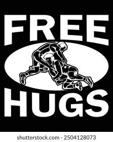 Free hugs Wrestling Design File