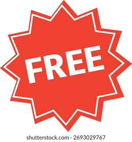 Ilustración vectorial de iconos gratis (rojo)
