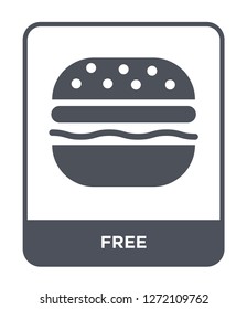 free icon vector on white background, free trendy filled icons from Fastfood collection, free simple element illustration