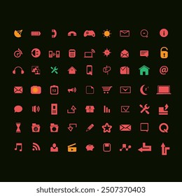 Free icons vector set, bundle