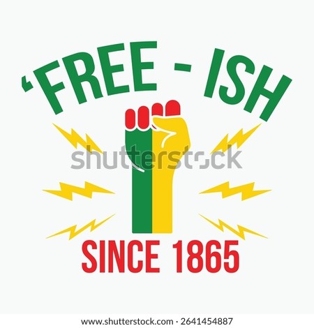 Free Ish Since 1865 Retro T shirt design sublimation