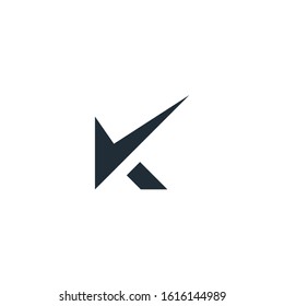 free K logo design, K logo vector, K simple logo design