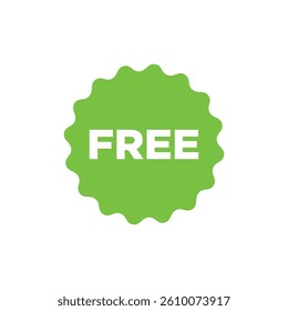 Free Label ribbon banner and label sticker badge tag advertising Vector illustration.