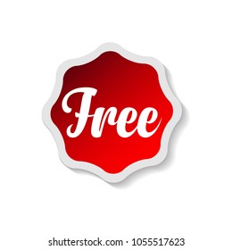 Free Label Vector Template Design
