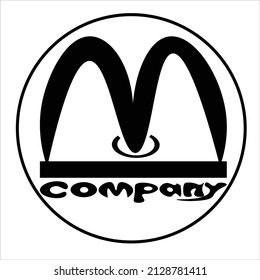 free letter M for logo and identity