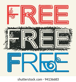 diseño de escritura libre