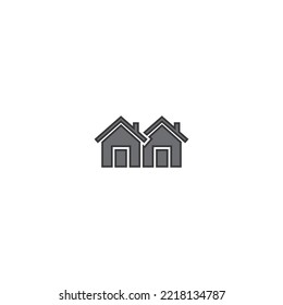 Free Liner Fill Home and House Vector App Icon Design Download for Use.