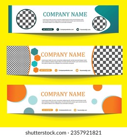 Free Linkedin banner bundle design