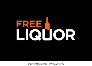 Free Liquor logo, Liquor logo design