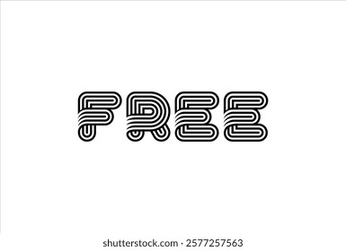 Free Logo Minimilistic Elegant Sleek Design Logo Vector Template 