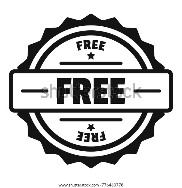 Free Logo Simple Illustration Free Vector Stock Vector Royalty Free 776460778