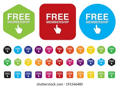 free membership button
