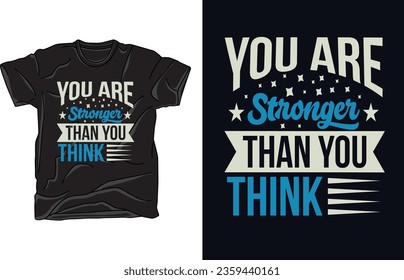 Free motivational t-shirt vector poster.