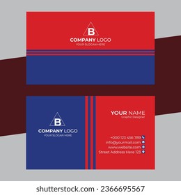 Free new vector Creative Business Card Template design