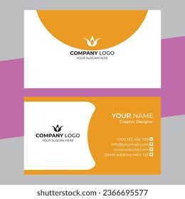 Nuevo vector libre diseño de plantilla de tarjeta de visita creativa