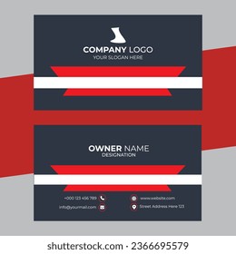 Free new vector Creative Business Card Template design