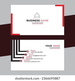 Free New vector Creative Business Card Template design