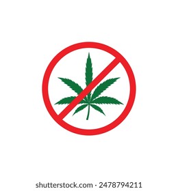 Free no drugs sign vector free and editable background