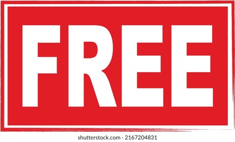 FREE Offer Banner For Business. Free Red Stamp Icon For Commercial Use.