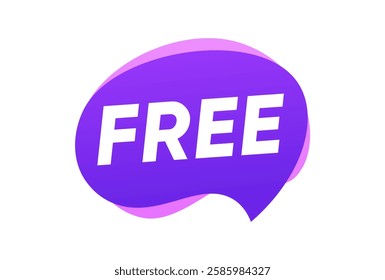 Free offer Speech Bubble Icon Vector Design