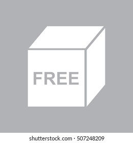 Free on package box