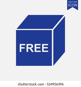 Free on package box