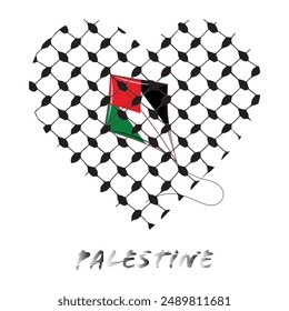 Free Palestine flag vector, Save Gaza Save Palestine