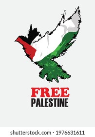  free Palestine poster design Vectors
