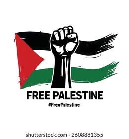 Free Palestine Vector Design  Powerful Symbol of Resistance and Solidarity