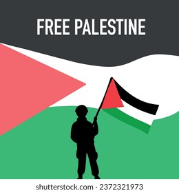 Free Palestine wallpaper, flyer, banner vector, illustration,save Palestine 