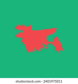 Free Paper Bangladeshn Map Vector Pro Vector